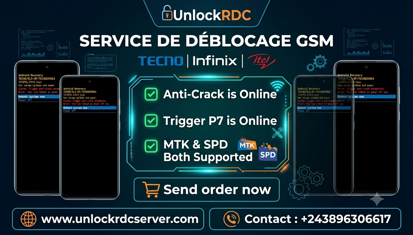 Tecno | infinix | itel REMOVE Anti-Crack BY USB+ULTRAVIEWER✅️ [Only SPD & MTK]